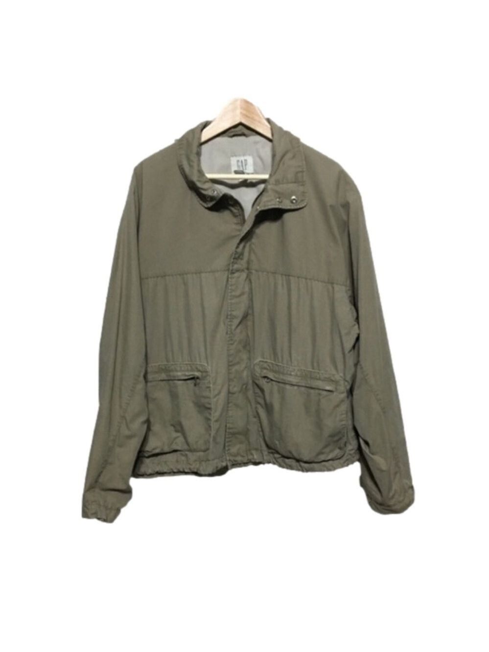 GAP lightweight khaki cotton jacket men’s size large